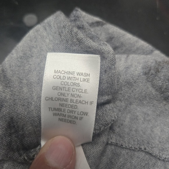 Pure Jill Ballet Sleeve Tunic Watercolor Floral Medium Boho Lagenlook Artsy Soft - Picture 6 of 7